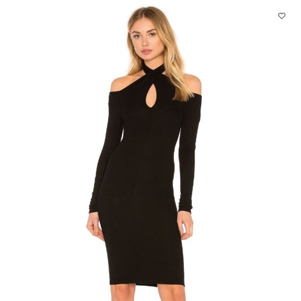 Enza Costa Rib Twist Dress